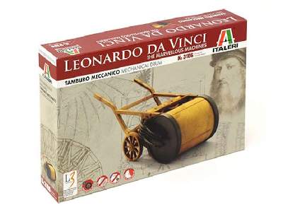 Leonardo Da Vinci - Bęben mechaniczny - zdjęcie 1