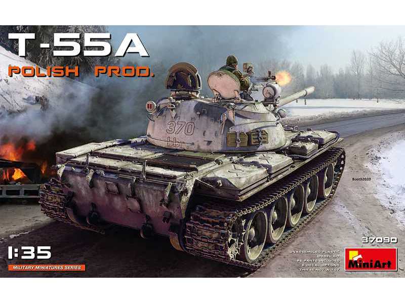 T-55A - polska produkcja - zdjęcie 1 T-55A - polska produkcja - zdjęcie 1