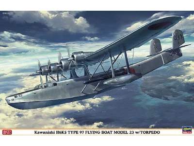 Kawanishi H6k5 Type 97 Flying Boat Model 23 W/Torpedo - zdjęcie 1