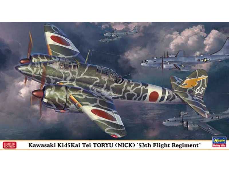 Kawasaki Ki-45 Kai Tei Toryu (Nick) '53th Flight Regiment' - zdjęcie 1 Kawasaki Ki-45 Kai Tei Toryu (Nick) '53th Flight Regiment' - zdjęcie 1