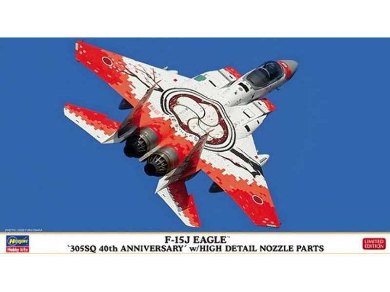 F-15j Eagle `305sq 40th Anniversary' W/High Detail Nozzle Parts - zdjęcie 1 F-15j Eagle `305sq 40th Anniversary' W/High Detail Nozzle Parts - zdjęcie 1