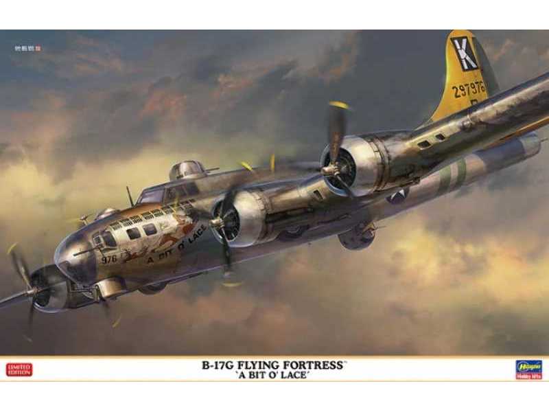Hasegawa 02324 B-17g Flying Fortress `a Bit O`lace` - zdjęcie 1 Hasegawa 02324 B-17g Flying Fortress `a Bit O`lace` - zdjęcie 1