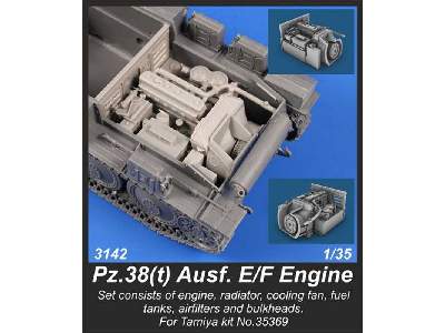 Pz.38(T) Ausf. E/F Engine - zdjęcie 1