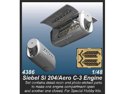 Siebel Si 204/Aero C-3 Engine - zdjęcie 1
