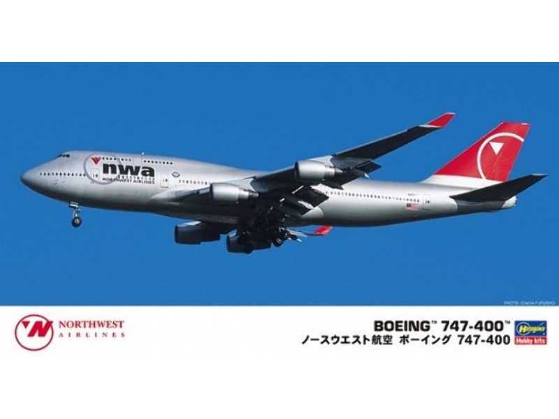 Northwest Airlines Boeing 747-400 - zdjęcie 1 Northwest Airlines Boeing 747-400 - zdjęcie 1