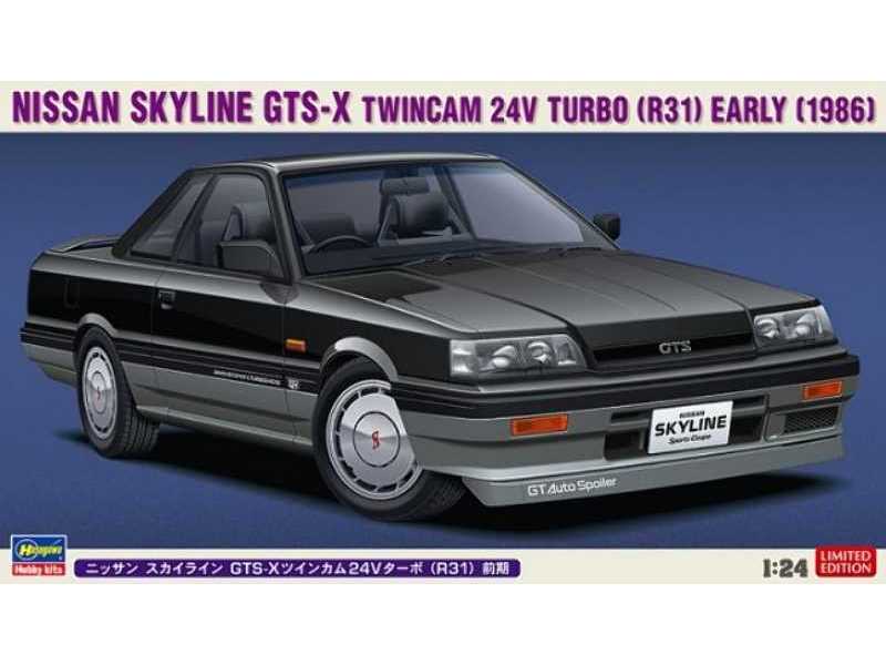 Nissan Skyline Gts-x Twincam 24v Turbo (R31) Early (1986) - zdjęcie 1 Nissan Skyline Gts-x Twincam 24v Turbo (R31) Early (1986) - zdjęcie 1