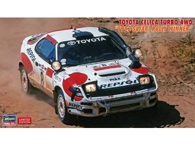 Toyota Celica Turbo 4wd 1992 Safari Rally Winner Limited Edition - zdjęcie 1
