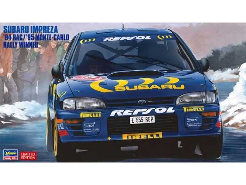Subaru Impreza '94 Rac /'95 Monte-carlo Rally Winner Limited Edi - zdjęcie 1 Subaru Impreza '94 Rac /'95 Monte-carlo Rally Winner Limited Edi - zdjęcie 1