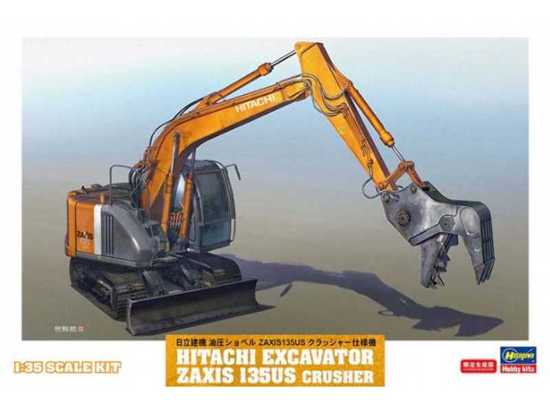 Koparka Hitachi Excavator Zaxis 135US Crusher - zdjęcie 1 Koparka Hitachi Excavator Zaxis 135US Crusher - zdjęcie 1