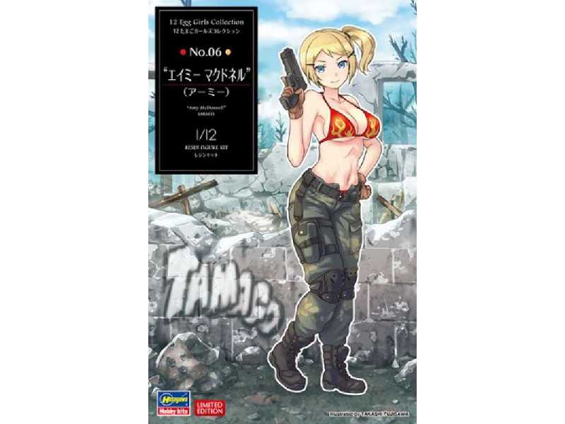 12 Egg Girls Collection 06 "Amy McDonnell" (Army) Resin Kit - zdjęcie 1