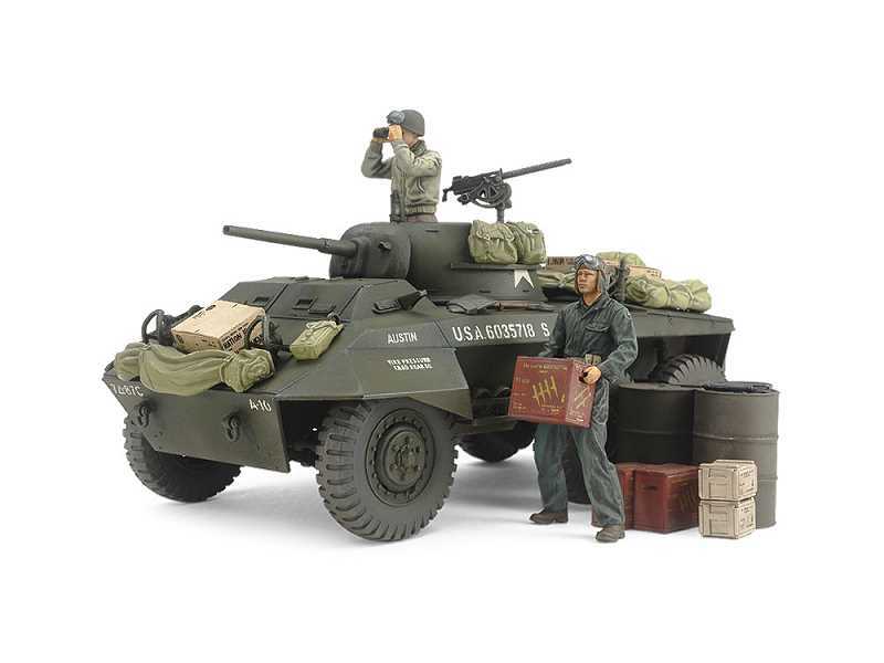 U.S. M8 Greyhound lekki samochód pancerny - patrol bojowy - zdjęcie 1 U.S. M8 Greyhound lekki samochód pancerny - patrol bojowy - zdjęcie 1