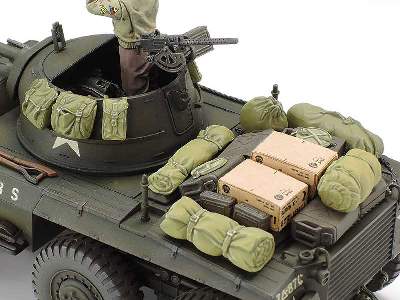 U.S. M8 Greyhound lekki samochód pancerny - patrol bojowy - zdjęcie 4