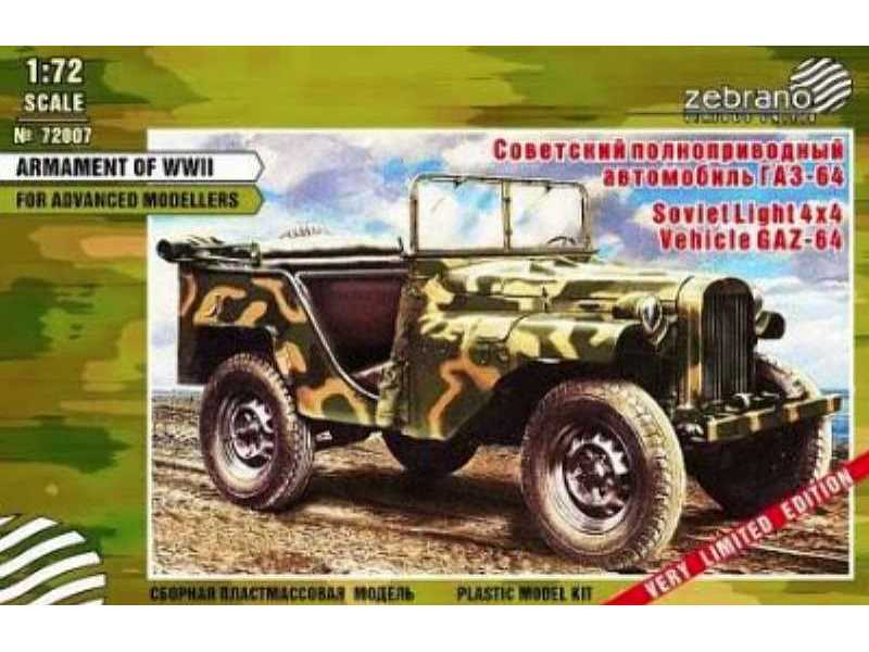 Gaz-64 4x4 sowiecki lekki samochód - zdjęcie 1 Gaz-64 4x4 sowiecki lekki samochód - zdjęcie 1