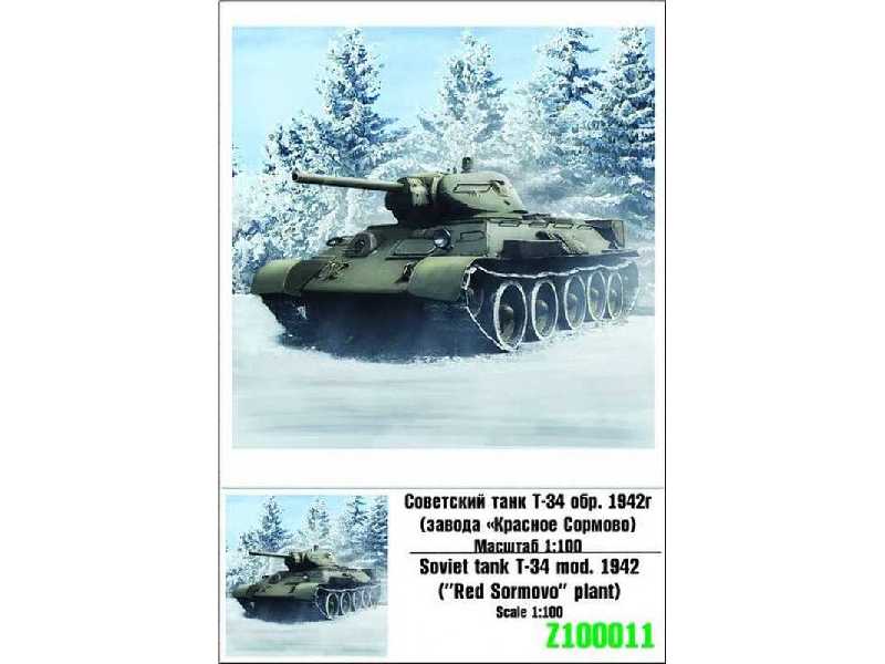 Soviet Tank T-34 M.1942 - zdjęcie 1 Soviet Tank T-34 M.1942 - zdjęcie 1