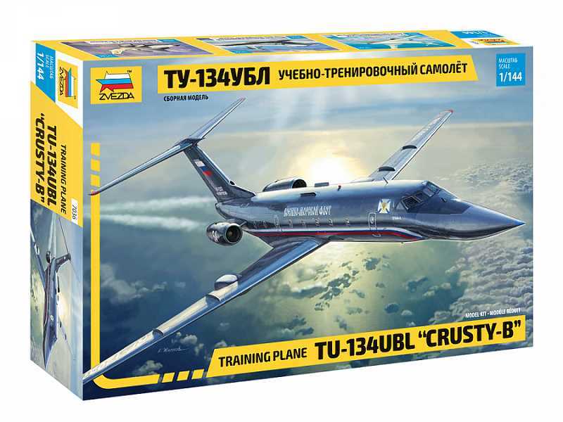 TU-134UBŁ "CRUSTY-B" radziecki samolot szkoleniowy - zdjęcie 1 TU-134UBŁ "CRUSTY-B" radziecki samolot szkoleniowy - zdjęcie 1