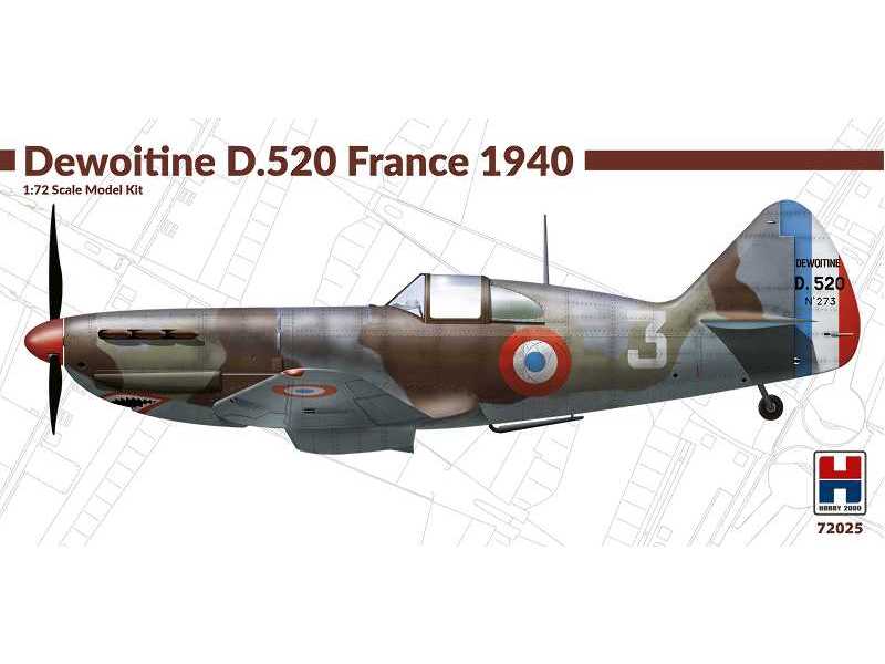 Dewoitine D.520 France 1940 - zdjęcie 1