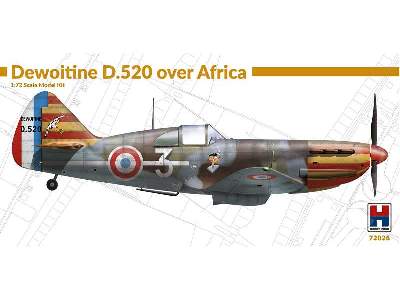 Dewoitine D.520 over Africa - zdjęcie 1