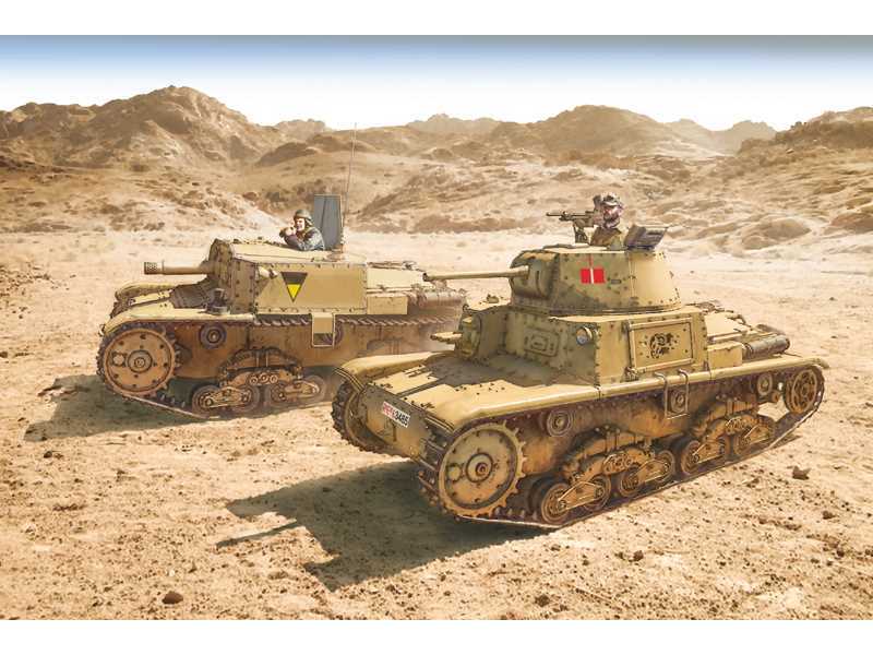 Włoskie czołgi - Semoventi M13/40 - M14/41 - M40 - M41 - zdjęcie 1 Włoskie czołgi - Semoventi M13/40 - M14/41 - M40 - M41 - zdjęcie 1