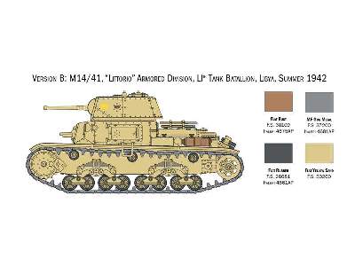 Włoskie czołgi - Semoventi M13/40 - M14/41 - M40 - M41 - zdjęcie 5