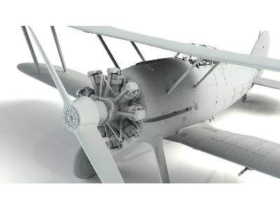 Gloster Gladiator Mk.I brytyjski myśliwiec z okresu II W.Ś. - zdjęcie 9