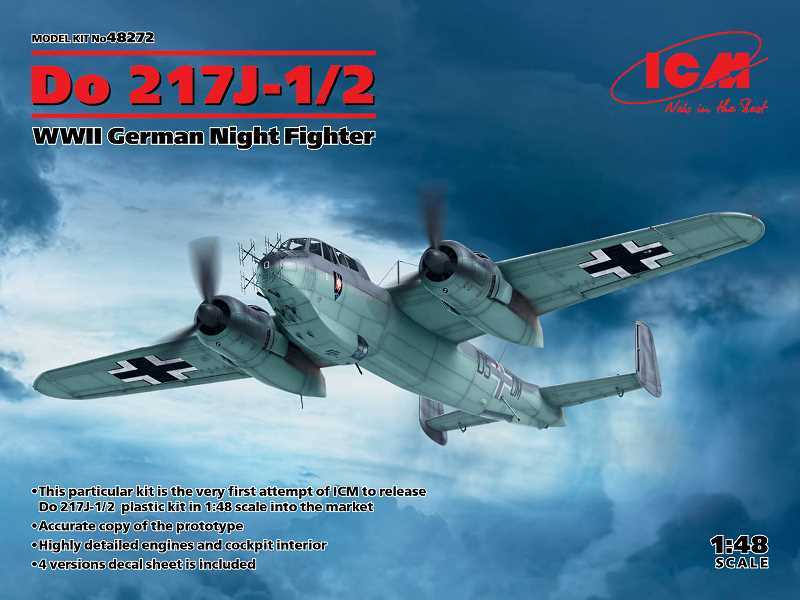 Do 217J-1/1 - niemiecki nocny myśliwiec - II W.Ś. - zdjęcie 1 Do 217J-1/1 - niemiecki nocny myśliwiec - II W.Ś. - zdjęcie 1