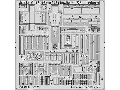 M 108 105mm / L30 howitzer 1/35 - Afv Club - zdjęcie 1