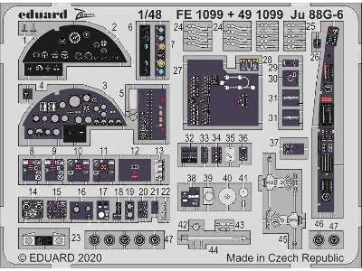 Ju 88G-6 interior 1/48 - zdjęcie 1