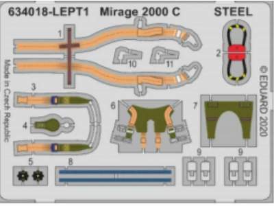 Mirage 2000 C LööK 1/32 - Kitty Hawk - zdjęcie 2