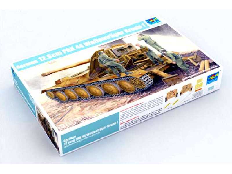 Niemieckie działo 12.8cm PAK 44 Waffentrager Krupp 1 - zdjęcie 1 Niemieckie działo 12.8cm PAK 44 Waffentrager Krupp 1 - zdjęcie 1