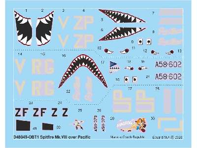 Spitfire Mk. VIII over Pacific 1/48 - zdjęcie 1