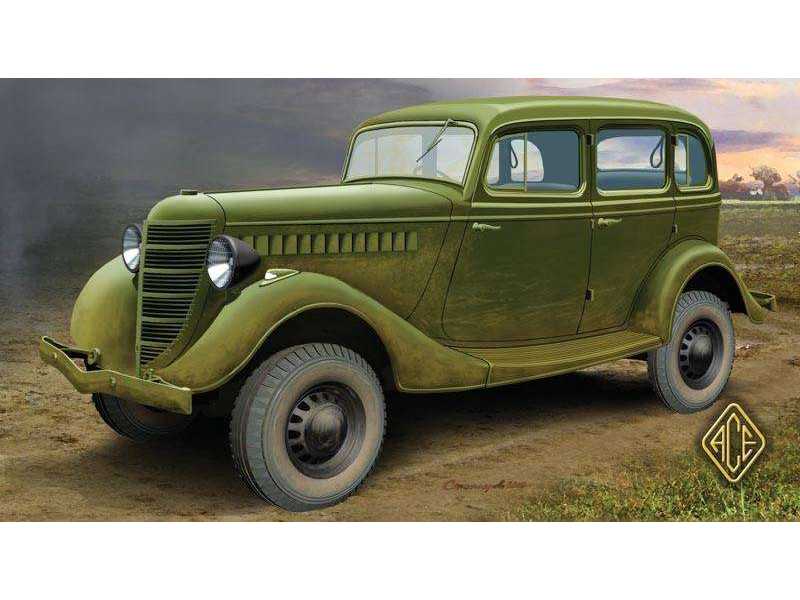 GAZ-61-73 4x4 Sowiecki samochód sztabowy - zdjęcie 1 GAZ-61-73 4x4 Sowiecki samochód sztabowy - zdjęcie 1