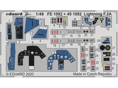 Lightning F.2A 1/48 - zdjęcie 1