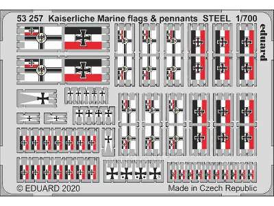 Kaiserlische Marine flags & pennants STEEL - zdjęcie 1