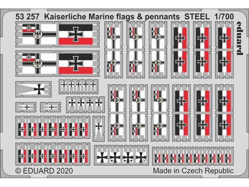 Kaiserlische Marine flags & pennants STEEL - zdjęcie 1