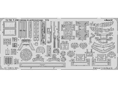 F-35B canopy & undercarriage - Italeri - zdjęcie 1