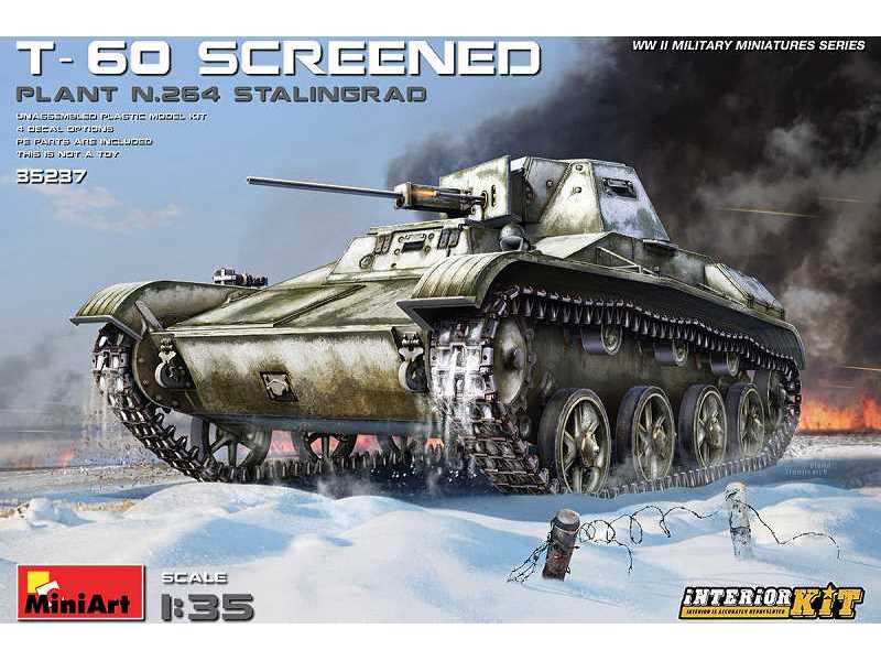 T-60 Screened (fabryka nr 264 Stalingrad) z wnętrzem - zdjęcie 1 T-60 Screened (fabryka nr 264 Stalingrad) z wnętrzem - zdjęcie 1
