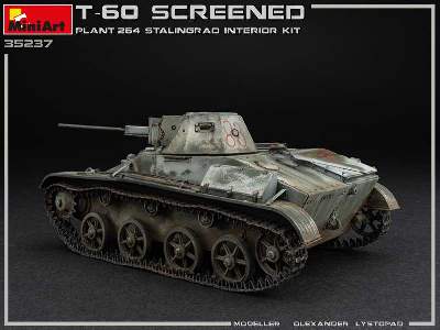 T-60 Screened (fabryka nr 264 Stalingrad) z wnętrzem - zdjęcie 36