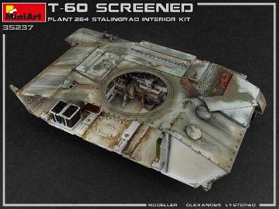 T-60 Screened (fabryka nr 264 Stalingrad) z wnętrzem - zdjęcie 39