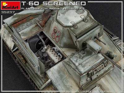 T-60 Screened (fabryka nr 264 Stalingrad) z wnętrzem - zdjęcie 45