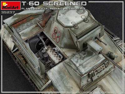 T-60 Screened (fabryka nr 264 Stalingrad) z wnętrzem - zdjęcie 45