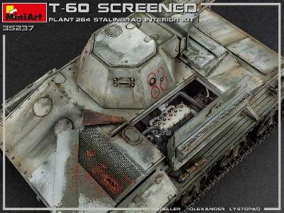 T-60 Screened (fabryka nr 264 Stalingrad) z wnętrzem - zdjęcie 46