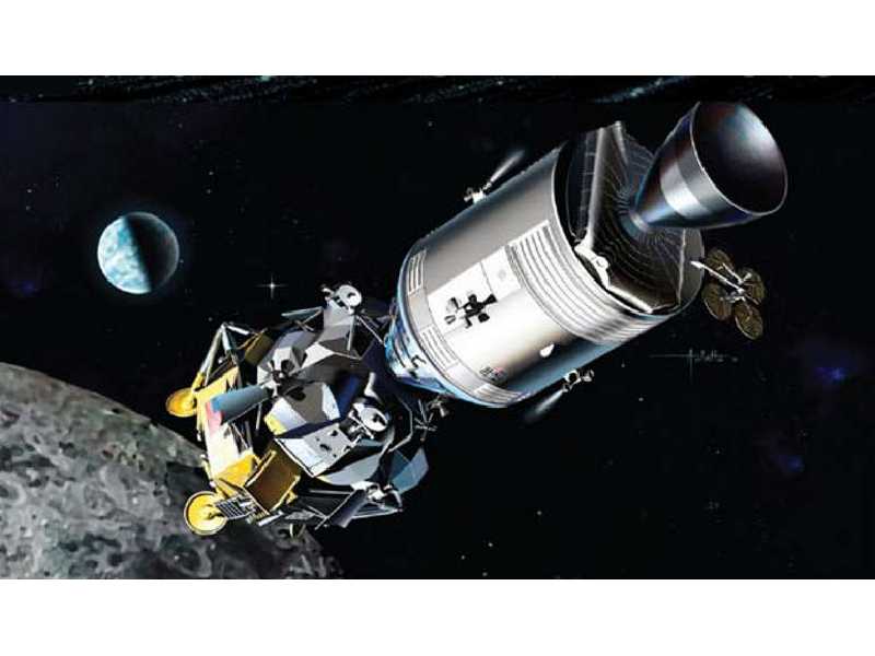 Apollo 11 Lunar Approach - CSM Columbia + LM Eagle - zdjęcie 1 Apollo 11 Lunar Approach - CSM Columbia + LM Eagle - zdjęcie 1
