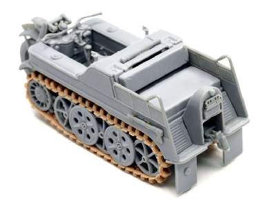 Sd.Kfz.2 Kettenkrad Late Production & 3.7cm PaK 36 z obsługą - zdjęcie 3