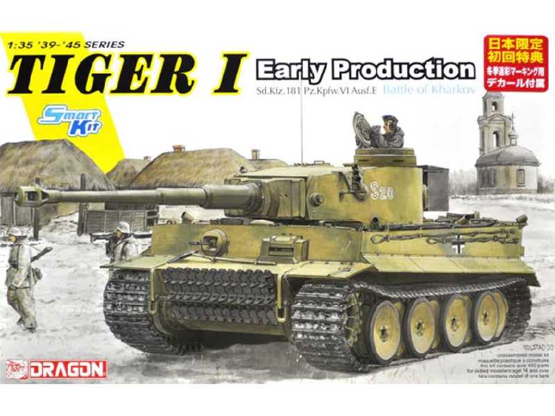 Tiger I czesny - Bitwa o Charków 1943 - Smart kit - zdjęcie 1 Tiger I czesny - Bitwa o Charków 1943 - Smart kit - zdjęcie 1
