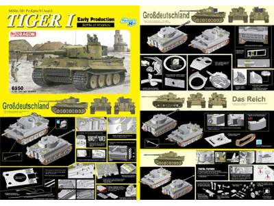 Tiger I czesny - Bitwa o Charków 1943 - Smart kit - zdjęcie 2