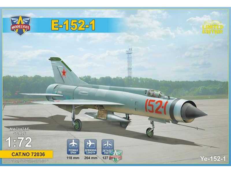 Ye-152-1 Experimental Supersonic Interceptor - zdjęcie 1 Ye-152-1 Experimental Supersonic Interceptor - zdjęcie 1