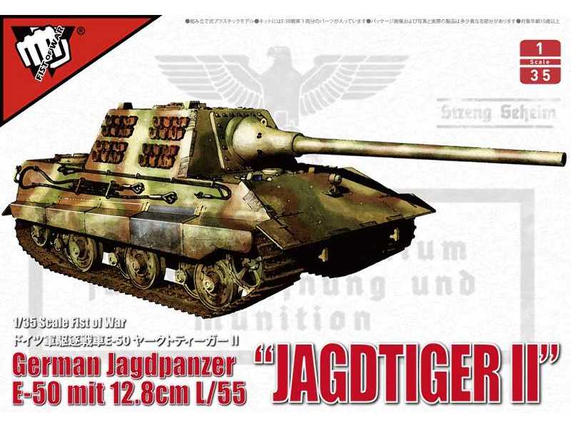 Fist Of War German WWii E50 Jagdtiger Ii With 105mm Gun - zdjęcie 1 Fist Of War German WWii E50 Jagdtiger Ii With 105mm Gun - zdjęcie 1
