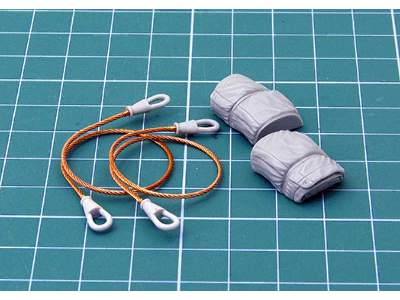 Towing Cables For Soviet Mbt T-55 (Set Designed For Miniart Kit. - zdjęcie 4