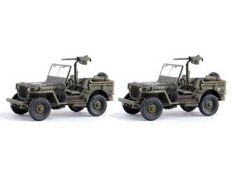 Willys Jeep 1/4 Ton 4x4 Truck w/.30 cal Machine Gun - 2 modele - zdjęcie 1 Willys Jeep 1/4 Ton 4x4 Truck w/.30 cal Machine Gun - 2 modele - zdjęcie 1