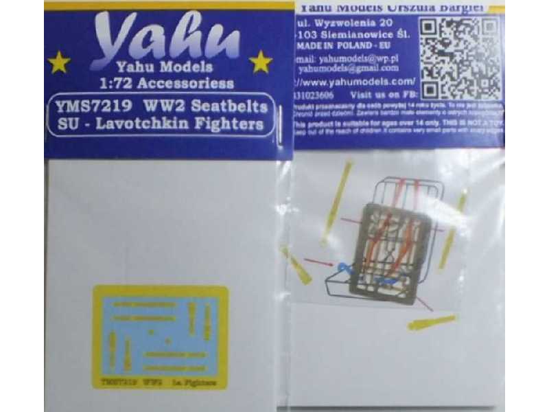 WW 2 Seatbelts - Su - Lavotchkin Fighters - zdjęcie 1 WW 2 Seatbelts - Su - Lavotchkin Fighters - zdjęcie 1